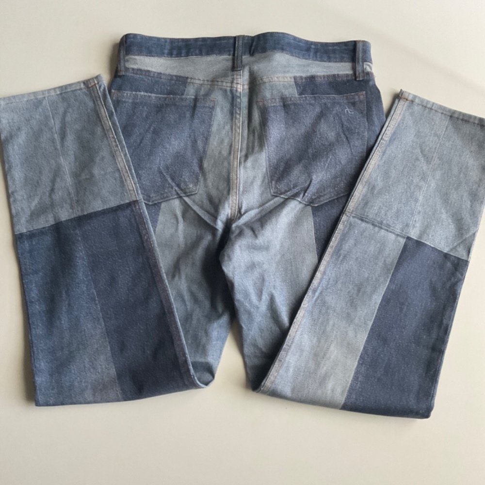 Rag & Bone Nina Miramar Patchwork Straight-Leg Je… - image 6